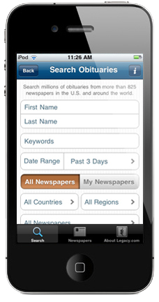 mobile app